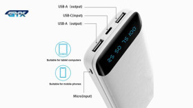 Зовнішні акумулятори (Power Bank) Внешние аккумуляторы (Power Bank) ^/--/^ Повербанк ємністю SP /--/ 09 20000 мАг зарядка 3 /--/ A Білий ^_^^^ Портативный павербанк SP /--/ 09 20000 мАч зарядка 3 /--/ A Белый - фото фото фото