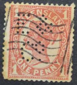 Інше Другое ^/--/^ Британские колонии Квинсленд Королева Виктория 1907 ^_^^^ Британські колонії Квінсленд Корольова Вікторія 1907 - фото фото фото