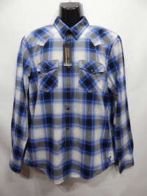 Сорочки Рубашки ^/--/^ Мужская рубашка с длинным рукавом American Eagle р.50 043 /--/ DR (только в указанном размере, только 1 шт ^_^^^ Чоловіча сорочка з довгим рукавом American Eagle р.50 043 /--/ DR (тільки в зазначеному розмірі, тільки 1 шт - фото фото фото