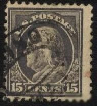 Північна Америка Северная Америка ^/--/^ США 1912 г.№ 330 гашеная ^_^^^ США 1912 р. No 330 гашена - фото фото фото