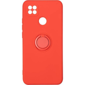 Чохли, бампера Чехлы, бампера ^/--/^ Чохол Fiji Holder Ring для Xiaomi Redmi 9 /--/ C бампер накладка з підставкою Red ^_^^^ Чехол Fiji Holder Ring для Xiaomi Redmi 9 /--/ C бампер накладка с подставкой Red - фото фото фото
