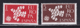 Іспанія Испания ^/--/^ Испания 1961 г MNH  - - EUROPA CEPT - ^_^^^ Іспанія 1961 MNH - EUROPA CEPT - фото фото фото
