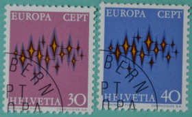 Інше Другое ^/--/^ Швейцария Европа СЕПТ 1972 ^_^^^ Швейцарія Європа СЕПТ 1972 - фото фото фото