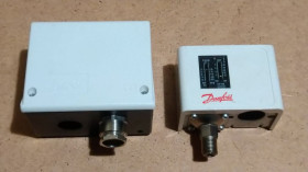 Реле Реле ^/--/^ Реле давления Danfoss KP-36  060-1108  +.монтажный бокс  (новый) ^_^^^ Реле тиску Danfoss KP-36 060-1108 +.монтажний бокс (новий) - фото фото фото