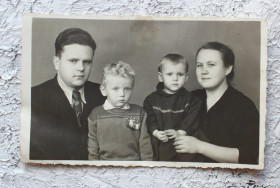 Листи, фото Письма, фото ^/--/^ Семья. Харьков 8.11.1955 ^_^^^ Родина. Харків 8.11.1955 - фото фото фото