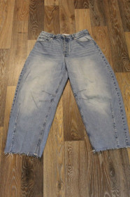 Штани Брюки ^/--/^ рваные джинсы Bershka в состоянии новых Размер 28 ^_^^^ Вельветові брюки - гамаші бавовна falmer в стані нових S - фото фото фото