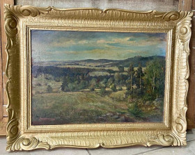 Картини, Гравюри, Живопис та Графіка Картины, Гравюры, Живопись и Графика ^/--/^ Брежовскі 1956 /--/ р. Чехословаччина ^_^^^ Брежовски 1956 /--/ г. Чехословакия - фото фото фото