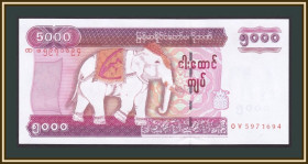 М'янма Мьянма ^/--/^ Мьянма  (Бирма) 5000 кьят 2009 P-81  (83 /--/ a) UNC ^_^^^ М'янма (Бірма) 5000 к'ят 2009 P-81 (83 /--/ a) UNC - фото фото фото