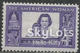 Північна Америка Северная Америка ^/--/^ США 1960 женщины Mi 780 MNH ^_^^^ 1960 — жінки Mi 780 MNH - фото фото фото