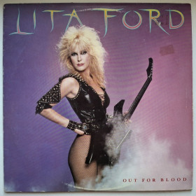 Платівки Пластинки ^/--/^ Lita Ford EX Runaways - Out For Blood - 1983.   (LP). 12. Vinyl. Пластинка. USA. ^_^^^ Lita Ford EX Runaways — Out For Blood — 1983. 12.Vinyl. Пластинка. USA. - фото фото фото
