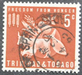 Інше Другое ^/--/^ Тринидад и Тобаго Борьба с голодом Флора Фауна 1963 ^_^^^ Тринідад і Тобаго Боротьба з голодом Флора Фауна 1963 - фото фото фото
