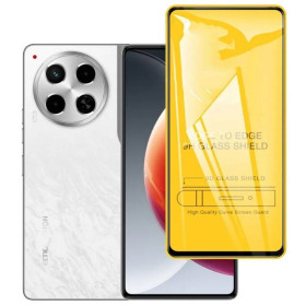 Чохли, бампера Чехлы, бампера ^/--/^ Захисне скло TDG 9 /--/ D для Tecno Camon 30 (CL /--/ 6) повна проклейка чорний ^_^^^ Защитное стекло TDG 9 /--/ D для Tecno Camon 30 (CL /--/ 6) полная проклейка черный - фото фото фото