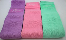 Інше Другое ^/--/^ Тканевые фитнес резинки оригинал Luting Hip Resistance Bands комплект 3 шт ^_^^^ Оригінал Luting Hip Resistance Bands комплект 3 шт - фото фото фото