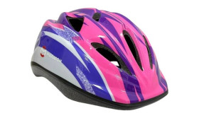 Дитячі ролики та скейти Детские ролики и скейты ^/--/^ Шлем Maraton Discovery pink purple line (Pink purple line) (1141) - фото фото фото