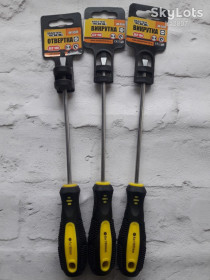 Викрутки Отвертки ^/--/^ Викрутка шліцьова MASTERTOOL SL /--/ 5,0 x 150 мм 48-5513 ^_^^^ Выкрутка плоская Mastertool SL 5*150 - фото фото фото