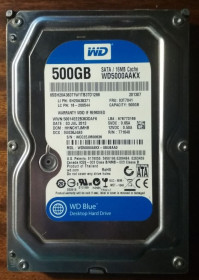 Жорсткі диски Жесткие диски ^/--/^ Жесткий диск HDD Western Digital WD /--/ 5000 /--/ AAKX 500 /--/ GB ^_^^^ Жорсткий диск HDD Western Digital WD /--/ 5000 /--/ AAKX 500 /--/ GB - фото фото фото