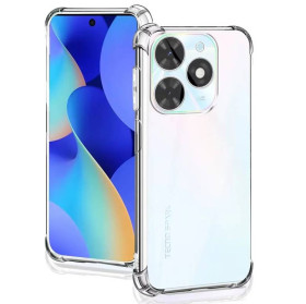 Чохли, бампера Чехлы, бампера ^/--/^ Чохол Fiji Proof для Tecno Spark 20 (KJ /--/ 5 /--/ n) прозорий бампер з посиленими бортами Transparent ^_^^^ Чехол Fiji Proof для Tecno Spark 20 прозрачный бампер с усиленными бортами Transparent - фото фото фото