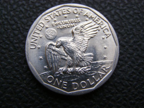Обігові Обиходные ^/--/^ 1 доллар  США 1979 Р ^_^^^ 1 доллар США 1979 Р - фото фото фото