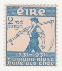 Ірландія Ирландия ^/--/^ Ирландия  1931   г. № 60 ^_^^^ Ірландія 1931 р. No 60 - фото фото фото