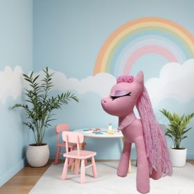 М'які іграшки Мягкие игрушки ^/--/^ Фетровая мягкая игрушка пони розовый 35 см 03910 ^_^^^ Фетрова м'яка іграшка поні рожевий 35 см 03910 - фото фото фото
