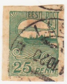 Балтійські країни Балтийские страны ^/--/^ Эстония  1920 г № 31 гашеная ^_^^^ Естонія 1920 р. No 31 гашена - фото фото фото