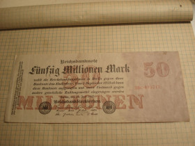 Німеччина Германия ^/--/^ 50 /--/ млн марк 1923 Німеччина ^_^^^ 50 млн марк 1923 Германия - фото фото фото