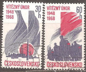 Чехословаччина Чехословакия ^/--/^ Чехословакия 1968 Sc.1520-1521 used ПОЛНАЯ серия ^_^^^ Чехословаччина 1968 Sc.1520-1521 used Повна серія - фото фото фото