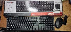 Комплекти Комплекты ^/--/^ Комплект беспроводной Crown CMMK-954 /--/ W № 232001139 ^_^^^ Комплект бездротовий Crown CMMK-954 /--/ W No 232001139 - фото фото фото