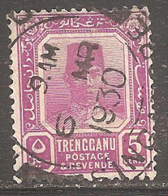 Малайзія Малайзия ^/--/^ Бр.Малайя    (Тренганну) 1926 Sc.25 гаш. ^_^^^ Бр.Малайя (Тренганну) 1926 Sc.26 гаш. - фото фото фото