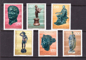 Балканський півострів Балканский полуостров ^/--/^ Югославия  1971 г MNH - искусство ^_^^^ Югославія 1971 р MNH - мистецтво - фото фото фото