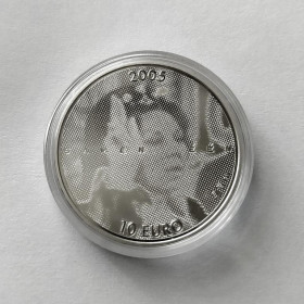 Австрія Австрия ^/--/^ 10 ЕВРО НИДЕРЛАНДЫ 2005 состояние PROOF серебро 17.8/0.925 капсула РЕДКАЯ!!! ^_^^^ 2005 стан PROOF срібло капсула Рідка!!! - фото фото фото