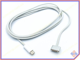 Адаптери живлення Адаптеры питания ^/--/^ Кабель USB-C (Type-C) to MagSafe /--/ 3 2 /--/ м для APPLE (MLYV /--/ 3) от блока питания к ноутбуку. ORIGINAL PRC ^_^^^ Кабель USB-C (Type-C) to MagSafe /--/ 3 2 /--/ м для APPLE (MLYV /--/ 3) від блоку живлення до ноутбука. Original PRC - фото фото фото