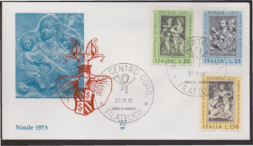 Європа Европа ^/--/^ Италия 1973 ИСКУССТВО ЖИВОПИСЬ ФРЕСКИ РОСПИСЬ БАРЕЛЬЕФ КУЛЬТУРА ТРАДИЦИИ НАСЛЕДИЕ КПД Mi.1427-1429 ^_^^^ Італія 1973 МИСТЕЦТВО ЖИВОПИС ФРЕСЬКИ РОЗСПИС БАРЕЛЬЄФ КУЛЬТУРА ТРАДИЦІЇ НАСЛІДОК Один ККД Mi.1427-1429 - фото фото фото