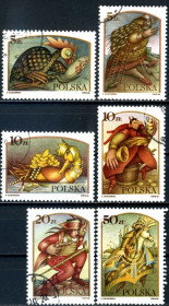Мистецтво Искусство ^/--/^ Польша. Сказки  (серия) 1986 г. ^_^^^ Польща. Казки (серія) 1986 - фото фото фото