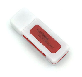 Інше Другое ^/--/^ Картридер CR-003 USB All in One White_Red ^_^^^ CR-003 USB All in One White_Red - фото фото фото