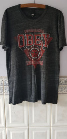 Футболки, майки Футболки, майки ^/--/^ Футболка &amp;quot;Obey&amp;quot;   (25% cotton/25% rayon/50% polyester, XL, USA) ^_^^^ Футболка &amp;quot;Obey&amp;quot; (100% cotton, XL, USA) - фото фото фото