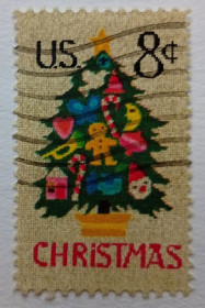 Північна Америка Северная Америка ^/--/^ США 1973 Рождество, гашеная (I) ^_^^^ 1973 — Різдво, гашена (I) - фото фото фото