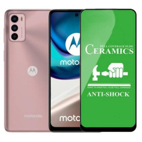 Чохли, бампера Чехлы, бампера ^/--/^ Захисне скло-плівка Fiji Ceramics для Motorola G /--/ 42 повна проклейка чорний ^_^^^ Защитное стекло-пленка Fiji Ceramics для Motorola G /--/ 42 полная проклейка черный - фото фото фото
