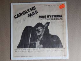 Платівки Пластинки ^/--/^ Carolyne Mas ‎– Mas Hysteria  (Mercury ‎– 6337 163, Germany) NM-/NM- ^_^^^ Carolyne Mas – Mas Hysteria (Mercury – 6337 163, Germany) NM-/NM- - фото фото фото