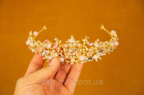 Інше Другое ^/--/^ Корона, обруч, на голову, зі стразами, з Німеччини ^_^^^ Корона, обруч, на голову, со стразами, из Германии - фото фото фото