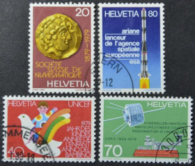 Інше Другое ^/--/^ Швейцария Космос Нумизматика Монеты Международный год ребенка 1979 ^_^^^ Швейцарія Космос Нумізматика Монети Міжнародний рік дитини 1979 - фото фото фото