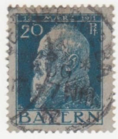 Німецька імперія (-) Германская империя (-) ^/--/^ Германия 1911 г. № 81 гашеная ^_^^^ Німеччина 1911 р. No 81 гашена - фото фото фото