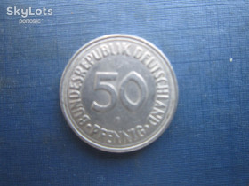НДР, ФРН ГДР, ФРГ ^/--/^ Монета 50 пфенігів Німеччина ФРН 1970 F ^_^^^ Монета 50 пфеннигов Германия ФРГ 1970 F - фото фото фото