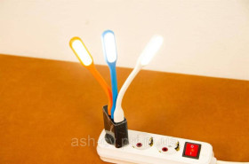 Ліхтарі, ліхтарики Фонари, фонарики ^/--/^ USB LED лампа (Колір пластика синій) ^_^^^ USB LED лампа (Цвет пластика синий) - фото фото фото