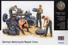 Фігурки, солдатики Фигурки, солдатики ^/--/^ Master Box 3560 German motorcycle repair crew - фото фото фото
