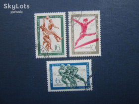 Спорт Спорт ^/--/^ 3 марки повна серія СРСР 1970 спорт футбол хоккей гімнастика гаш ^_^^^ 3 марки полная серия СССР 1970 спорт футбол хоккей гимнастика гаш - фото фото фото