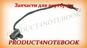 Інші комплектуючі Другие комплектующие ^/--/^ Разъем питания PJ /--/ 897 (Dell: 7537, 7000 series), c кабелем ^_^^^ Роз'єм живлення PJ /--/ 897 (Dell: 7537, 7000 series), c кабелем - фото фото фото