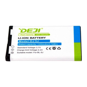 Акумулятори Аккумуляторы ^/--/^ Батарея Nokia BL-5 /--/ J (DEJI) 1550 mAh - фото фото фото