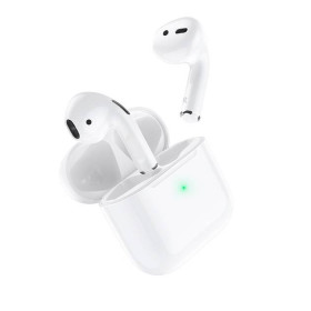 Навушники, гарнітури Наушники, гарнитуры ^/--/^ Навушники Bluetooth бездротові Hoco EW /--/ 03 Plus з мікрофоном White ^_^^^ Наушники Bluetooth беспроводные Hoco EW /--/ 03 Plus с микрофоном White - фото фото фото