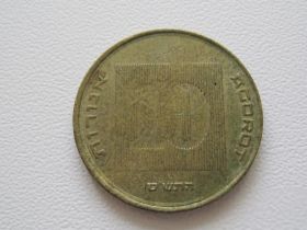 Ізраїль Израиль ^/--/^ Израиль 10 агорот 2000 года 25604 ^_^^^ Ізраїль 10 агорот 2000 року 25604 - фото фото фото